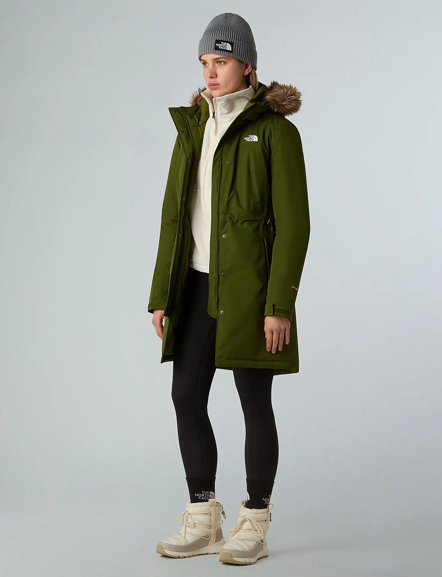 The North Face - W ZANECK PARKA - parkatakit - woodland green - 3
