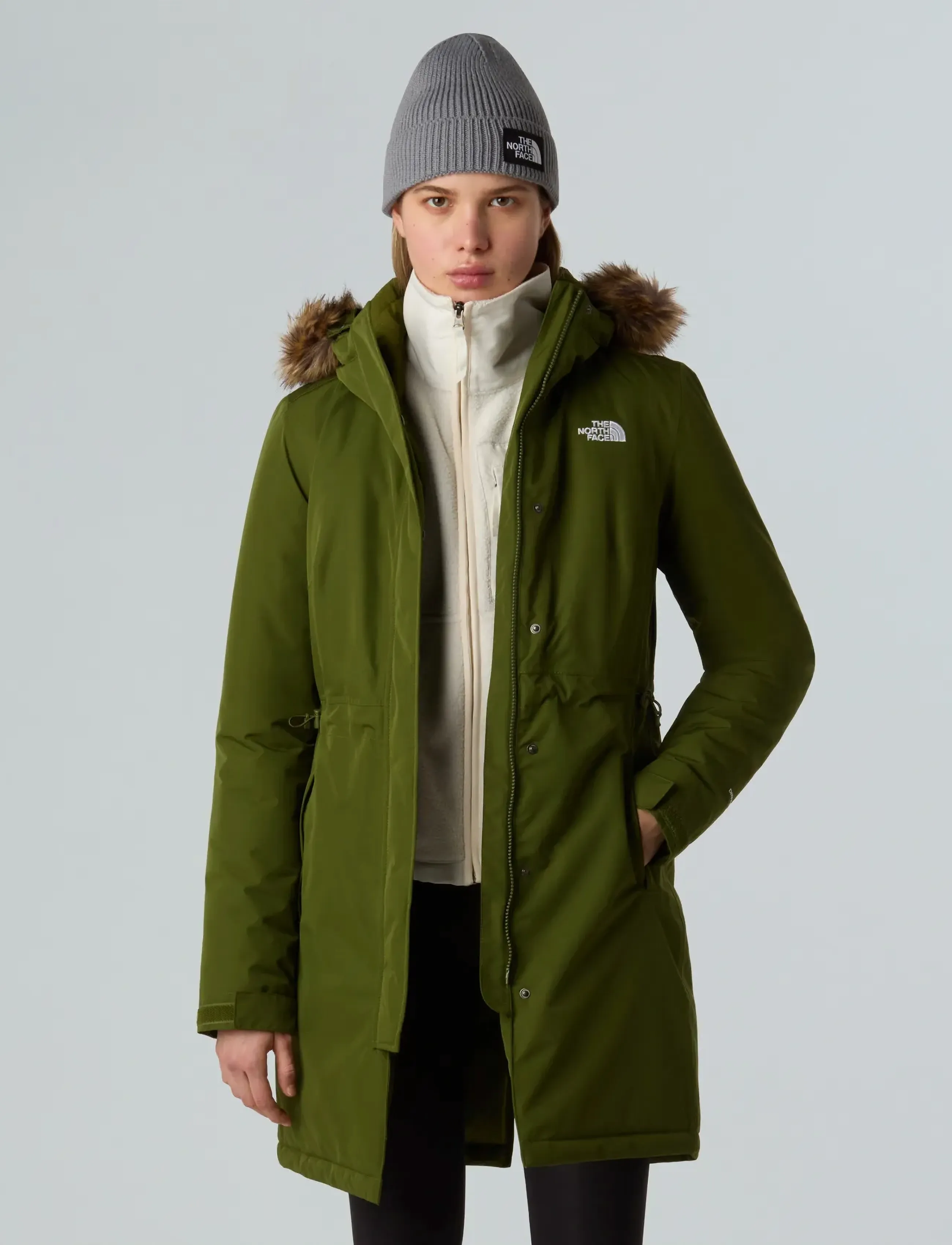 The North Face - W ZANECK PARKA - parkatakit - woodland green - 5
