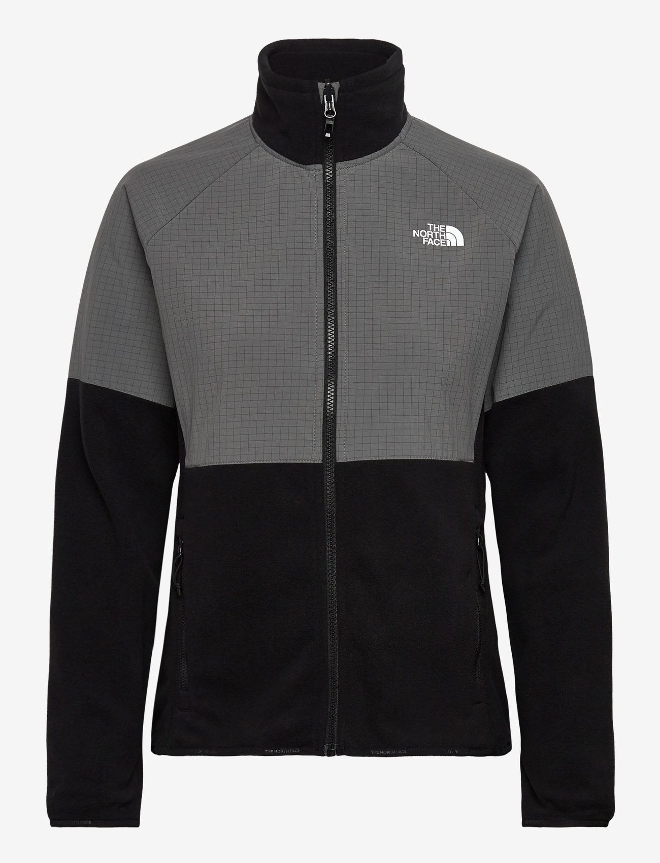 The North Face - W GLACIER HEAVYWEIGHT FULL ZIP JACKET - tops - tnf black/smoked pearl - 1