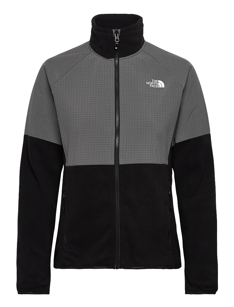 The North Face - W GLACIER HEAVYWEIGHT FULL ZIP JACKET - fleeces & midlayers - tnf black/smoked pearl - 1