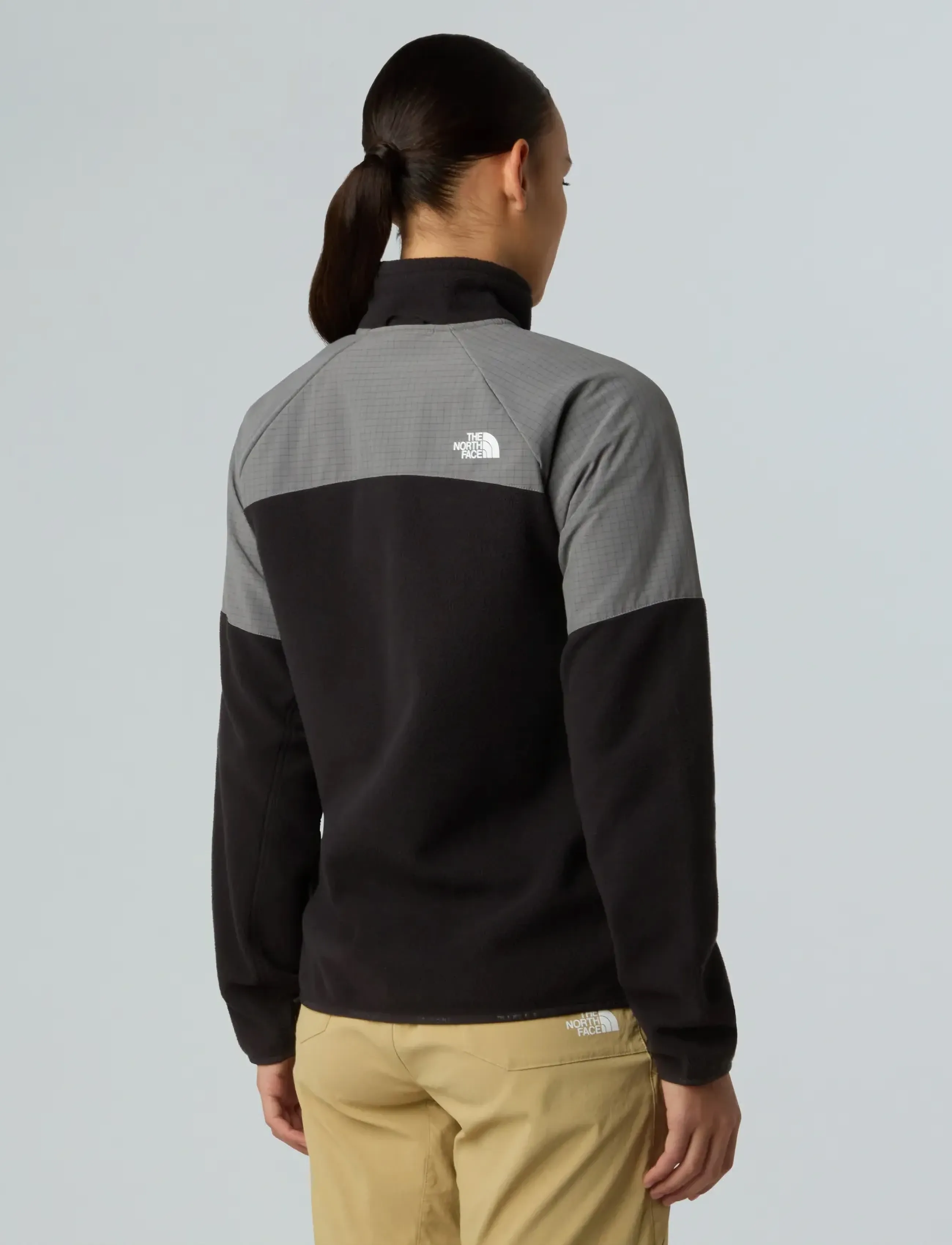 The North Face - W GLACIER HEAVYWEIGHT FULL ZIP JACKET - tops - tnf black/smoked pearl - 5