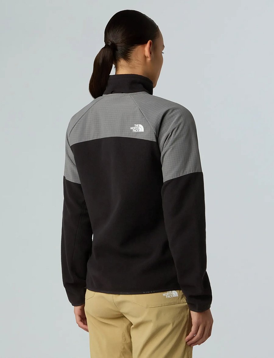 The North Face - W GLACIER HEAVYWEIGHT FULL ZIP JACKET - tops - tnf black/smoked pearl - 5