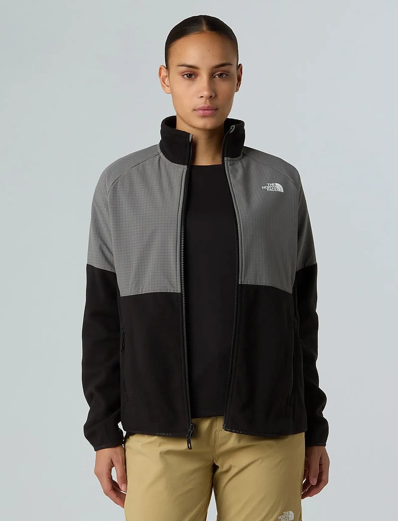The North Face - W GLACIER HEAVYWEIGHT FULL ZIP JACKET - fleeces & midlayers - tnf black/smoked pearl - 5