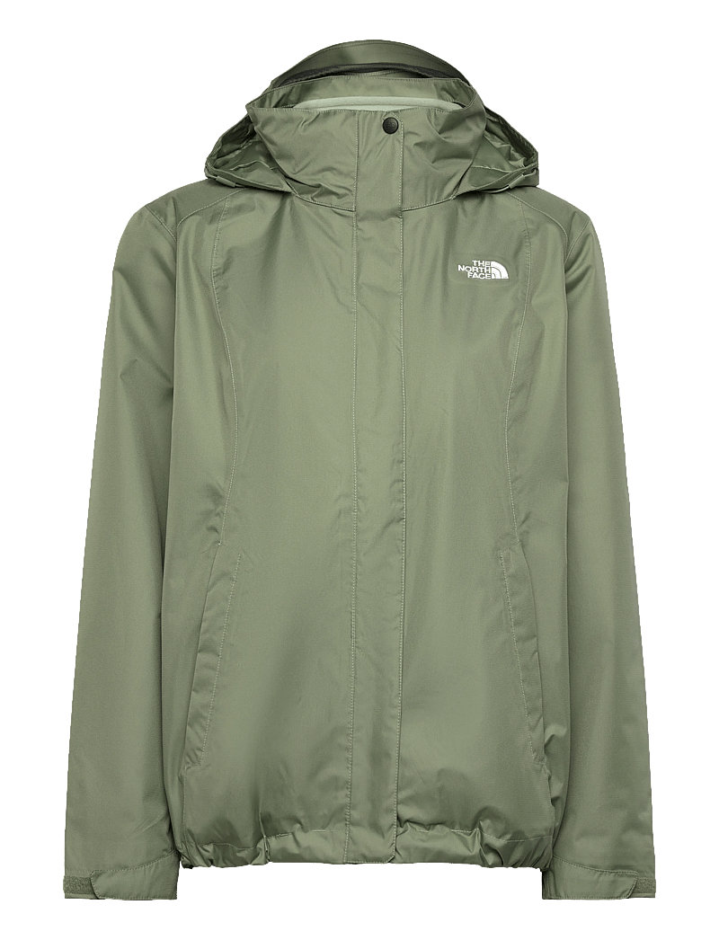 The North Face - W EVOLVE II TRICLIMATE JACKET - EU - friluftsjackor - bark mist/slate moss - 1