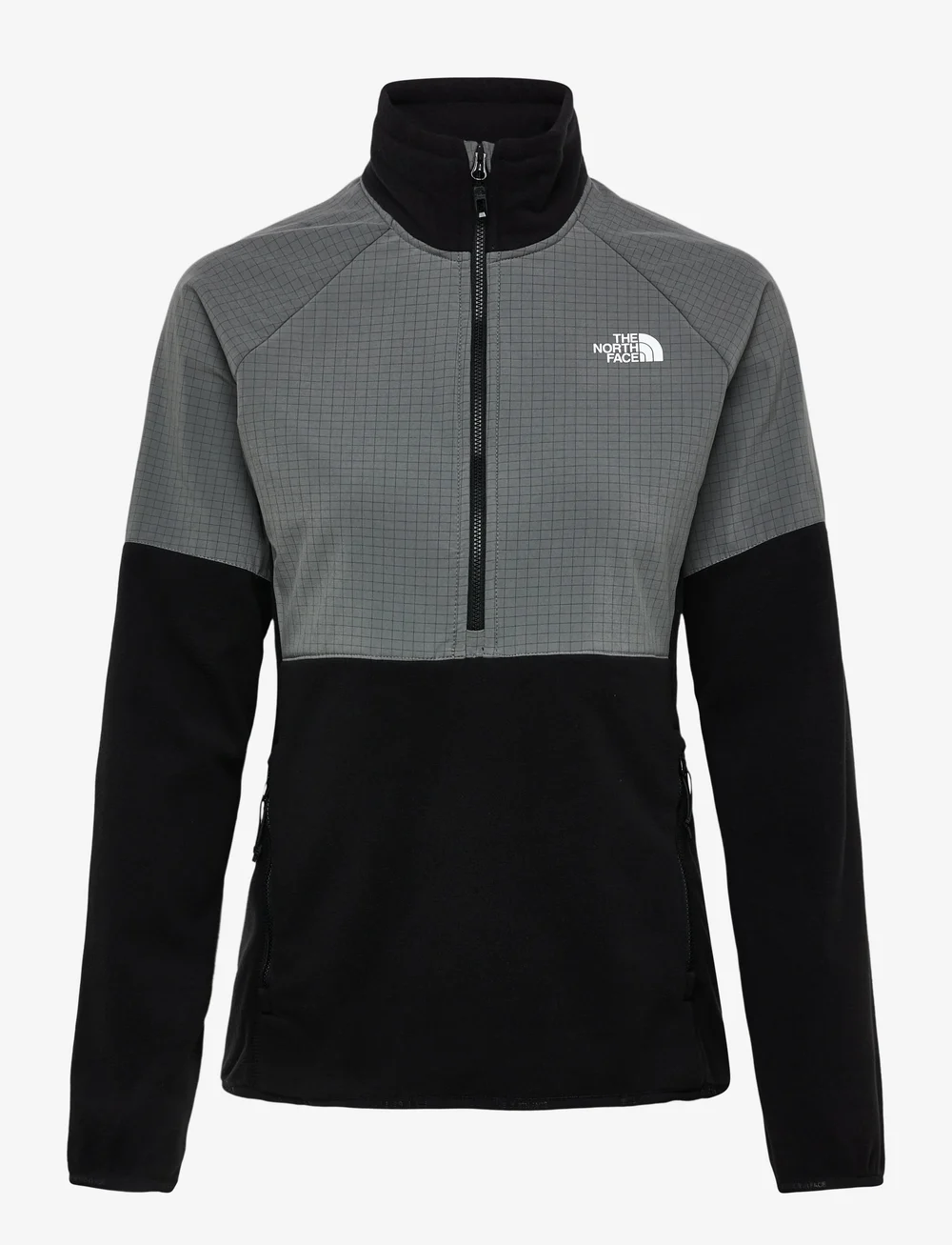 The North Face - W GLACIER HEAVYWEIGHT 1/2 ZIP JACKET - fleeces & midlayers - tnf black/smoked pearl - 1