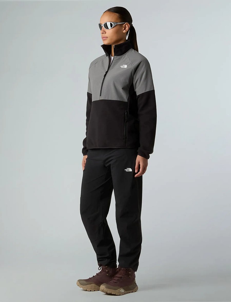 The North Face - W GLACIER HEAVYWEIGHT 1/2 ZIP JACKET - oberteile - tnf black/smoked pearl - 3
