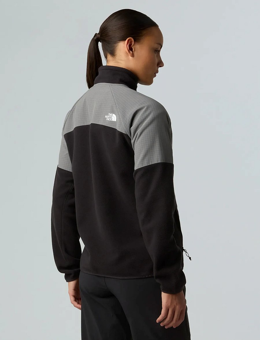 The North Face - W GLACIER HEAVYWEIGHT 1/2 ZIP JACKET - oberteile - tnf black/smoked pearl - 4