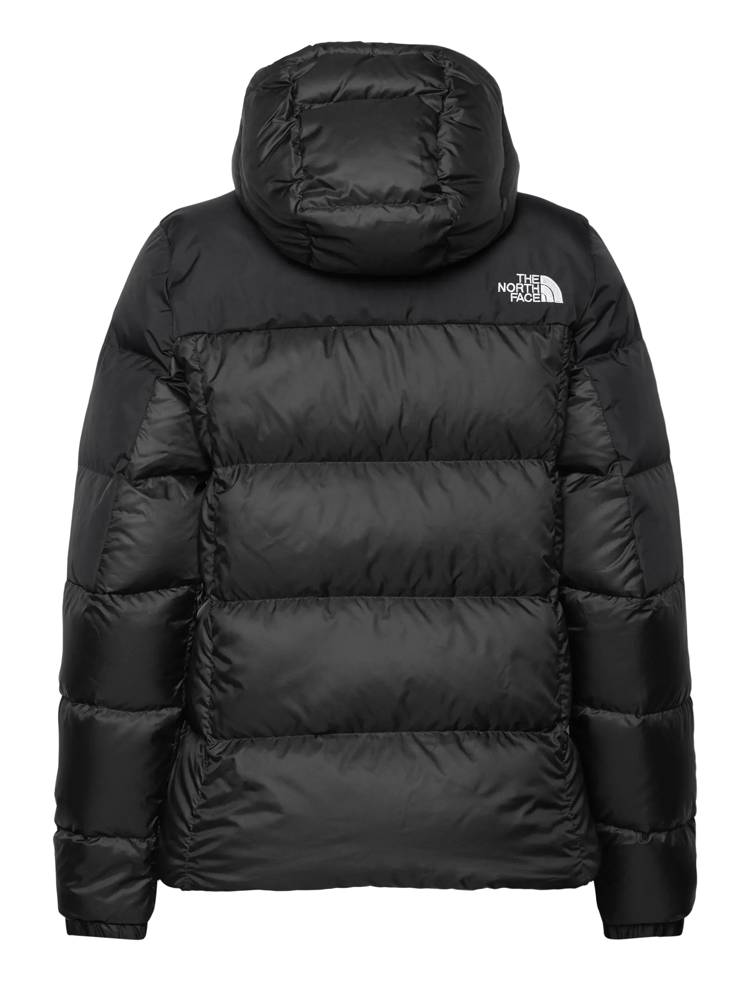 The North Face - W DIABLO DOWN 2.0 HOODED JACKET - winter jackets - tnf black heather/tnf blk - 2