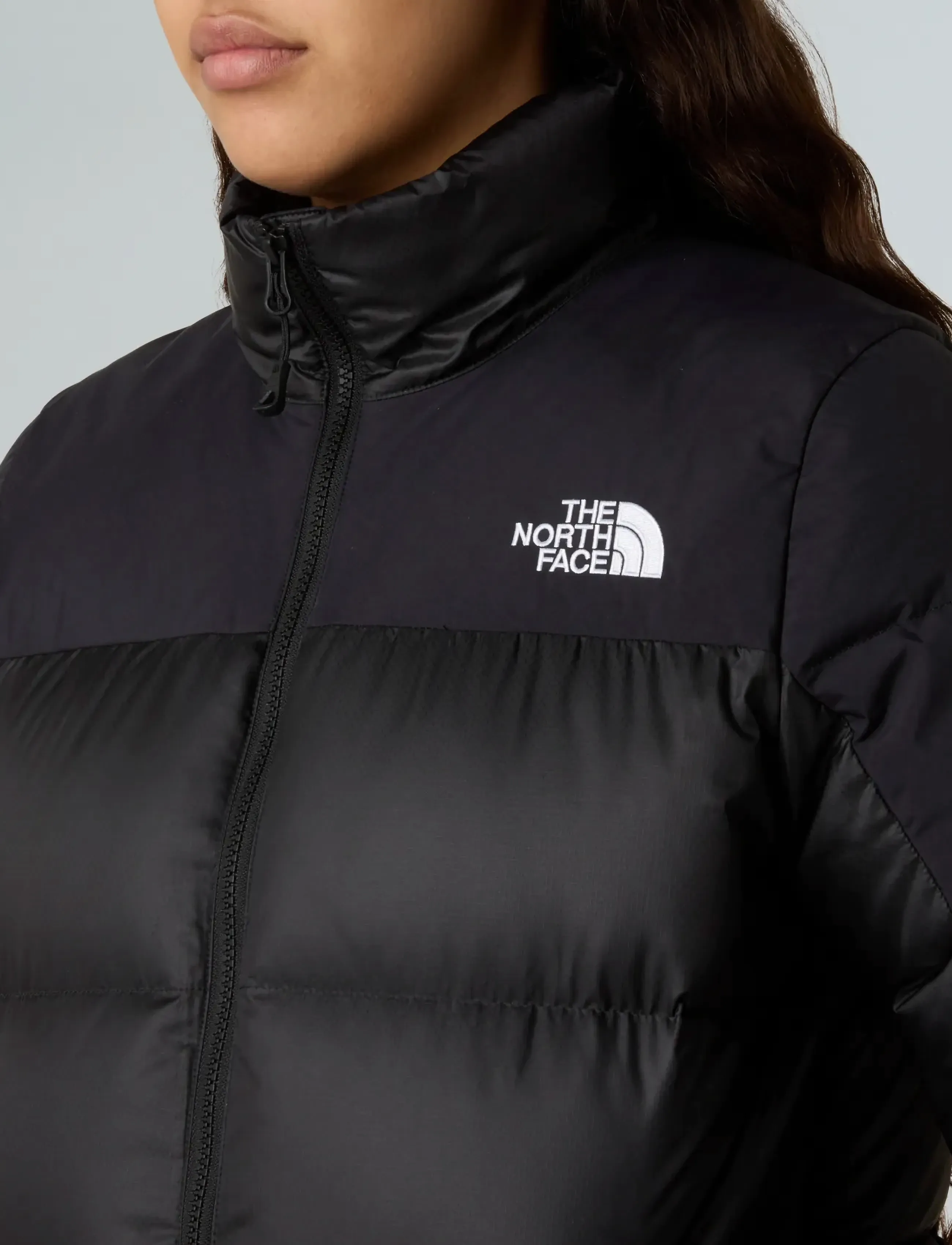 The North Face - W DIABLO DOWN 2.0 JACKET - talvejoped - tnf black heather/tnf blk - 4