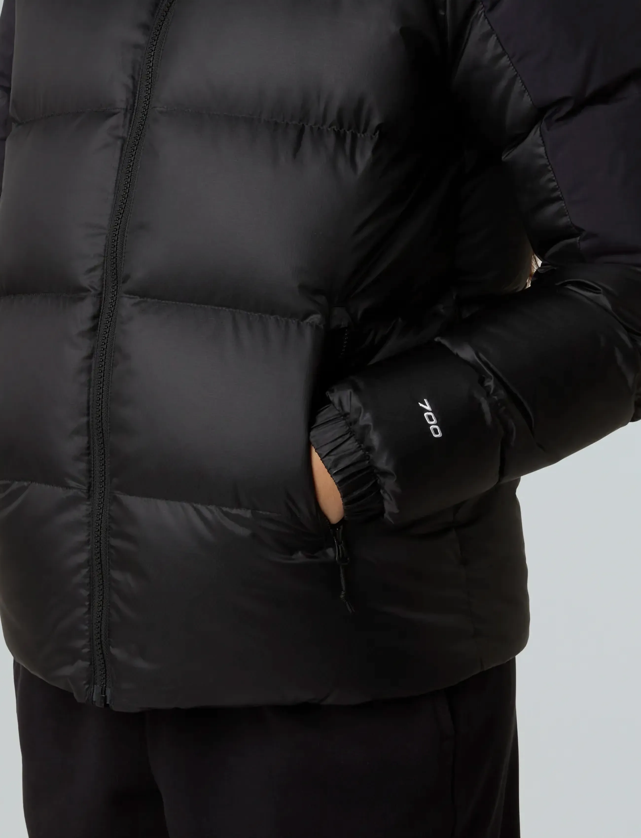 The North Face - W DIABLO DOWN 2.0 JACKET - talvejoped - tnf black heather/tnf blk - 5