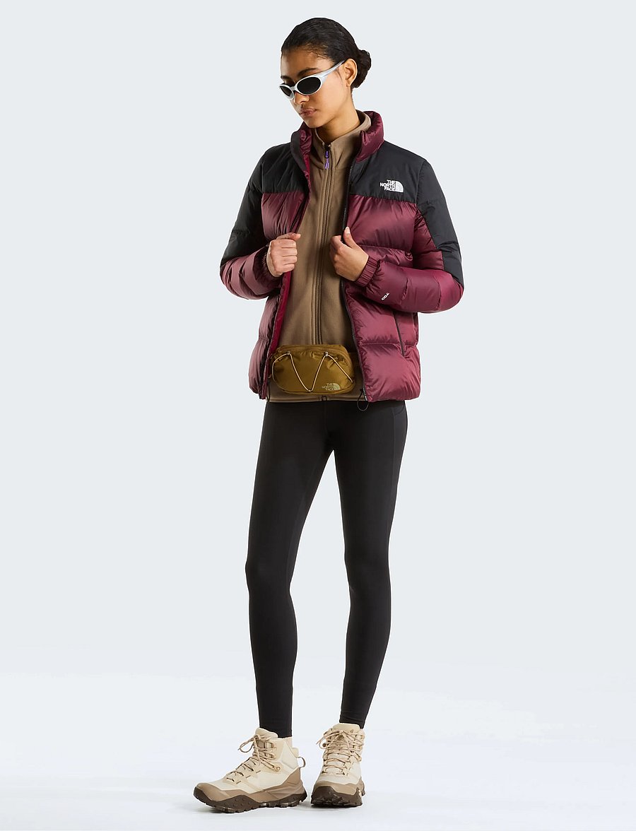 The North Face - W DIABLO DOWN 2.0 JACKET - winterjacken - burgundy crush black he - 3