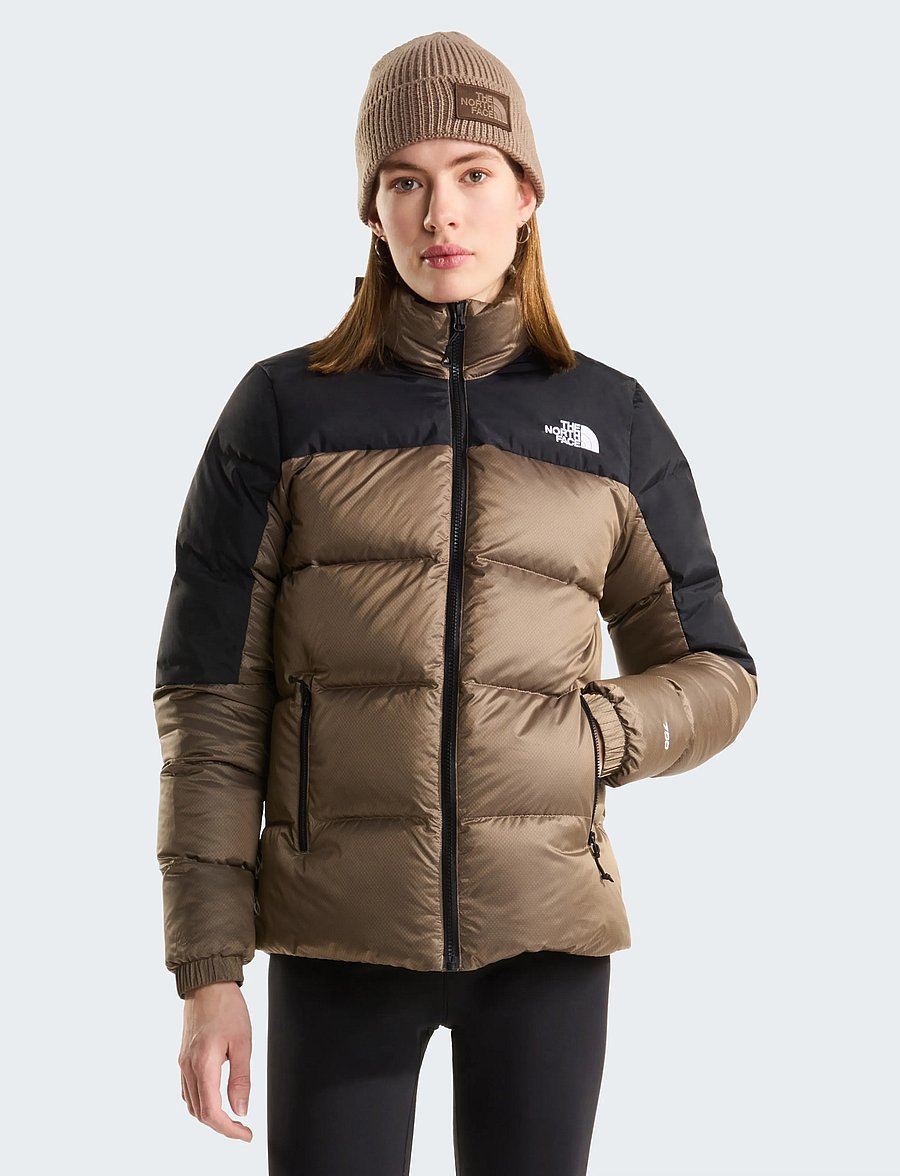 The North Face - W DIABLO DOWN 2.0 JACKET - winterjacken - garnet black heather/tn - 0