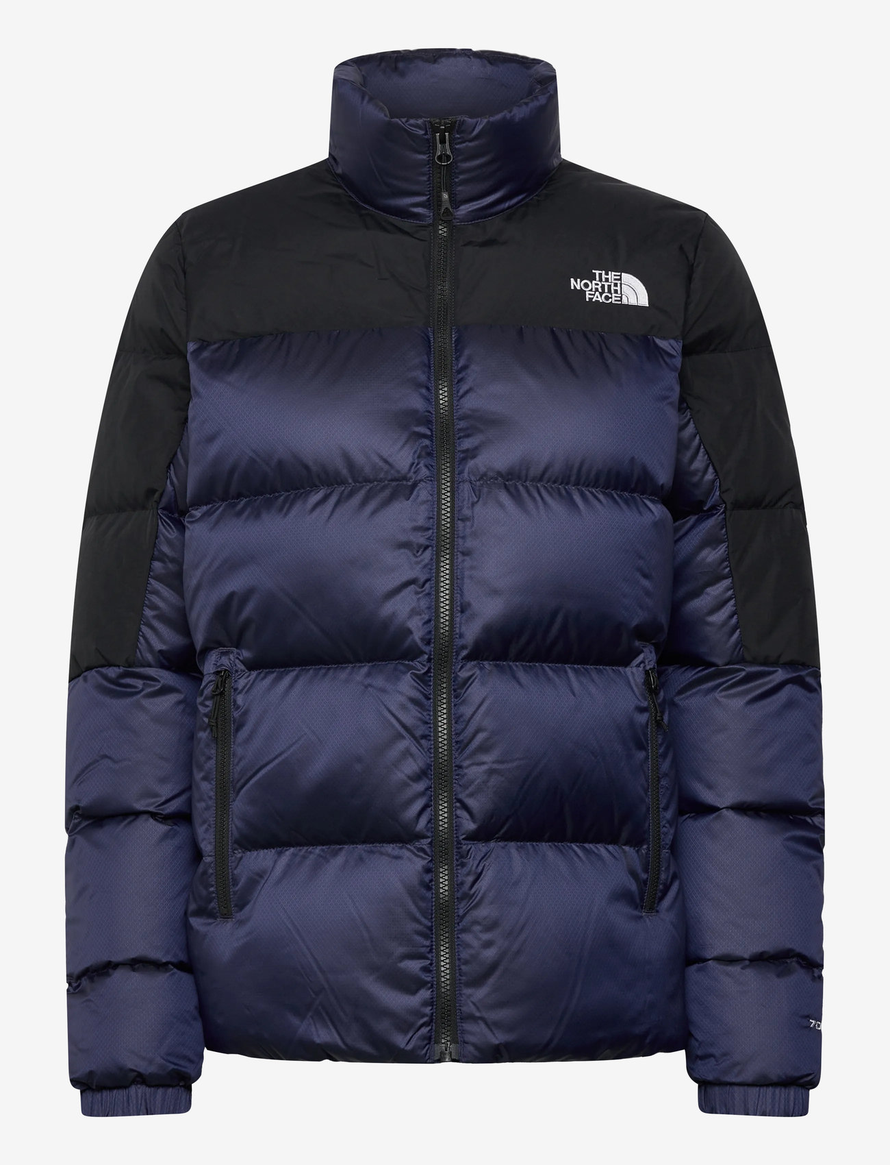 The North Face - W DIABLO DOWN 2.0 JACKET - winter jackets - lunar blue black heathe - 1
