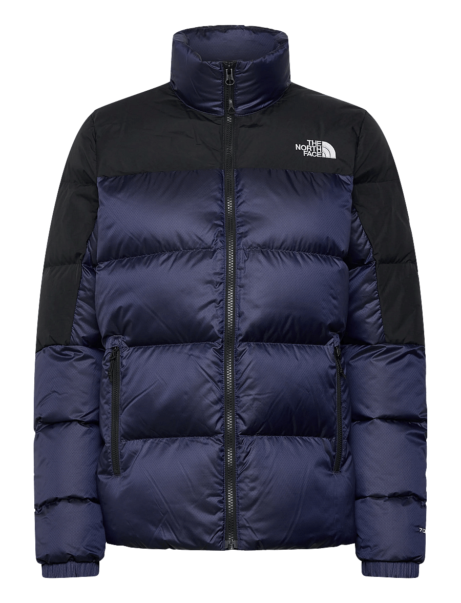 The North Face - W DIABLO DOWN 2.0 JACKET - pūkinės striukės - lunar blue black heathe - 1