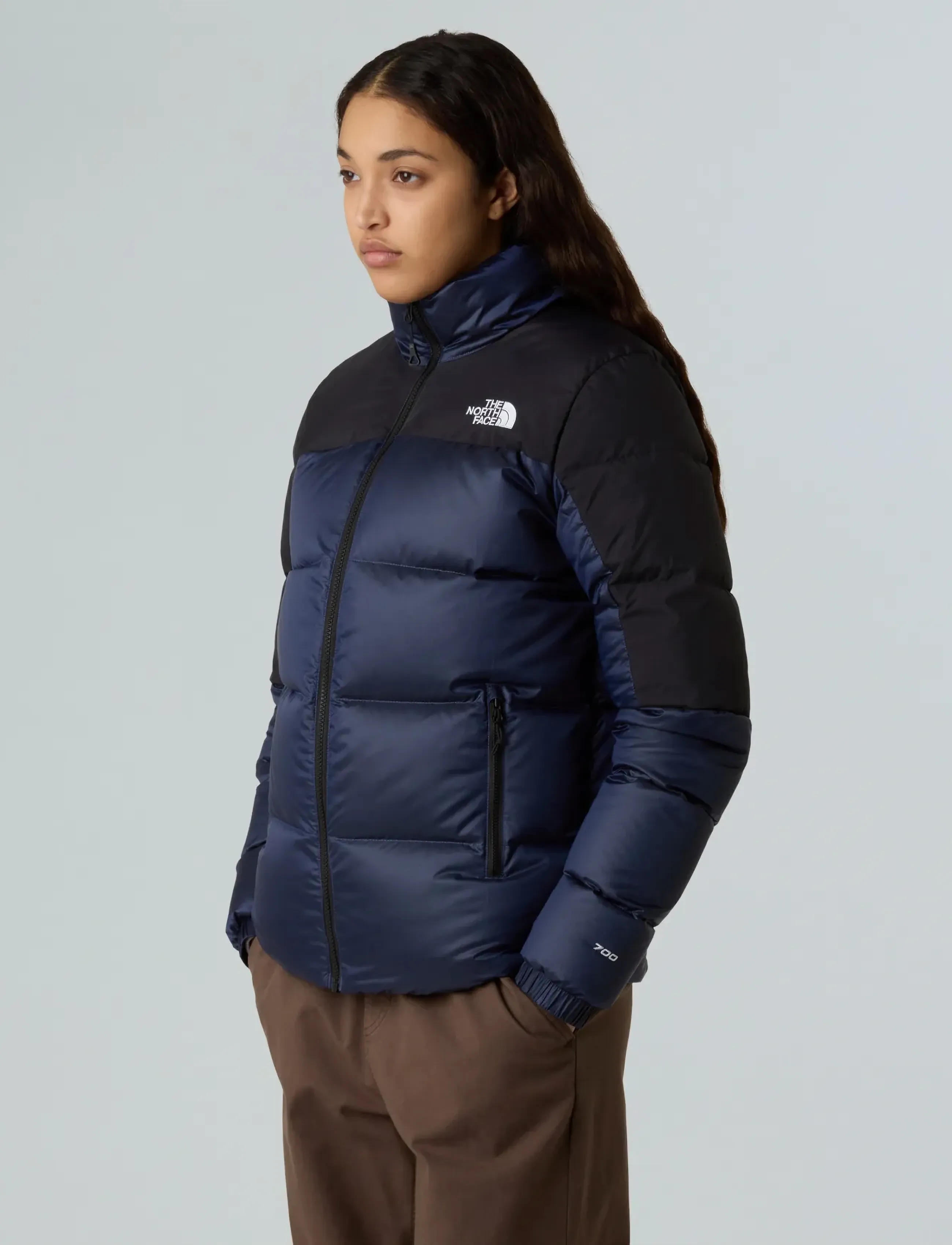 The North Face W Diablo Down 2.0 Jacket, L, Sport Jackets, Marineblau - Padded Frauen