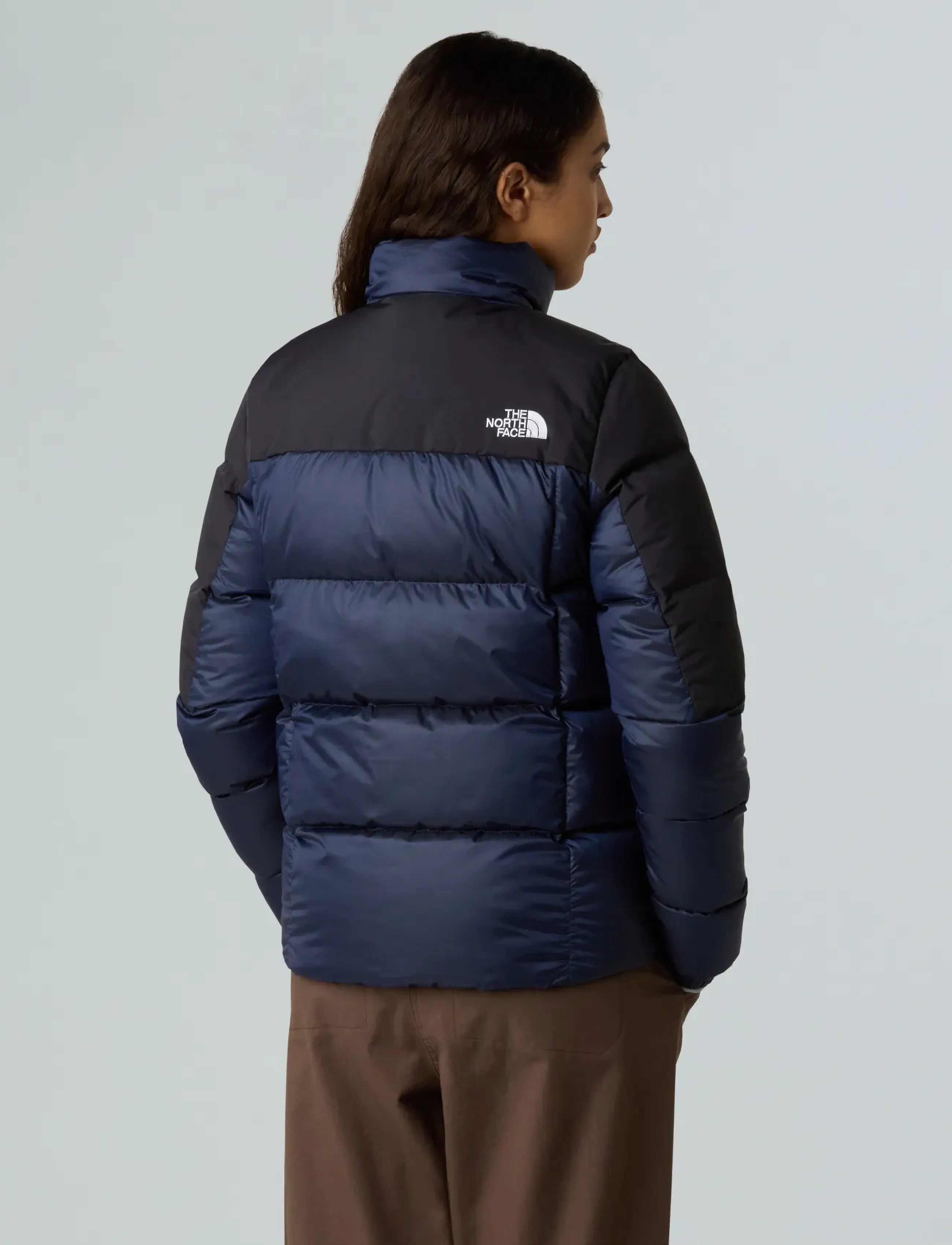The North Face - W DIABLO DOWN 2.0 JACKET - dun- & vadderade jackor - lunar blue black heathe - 4