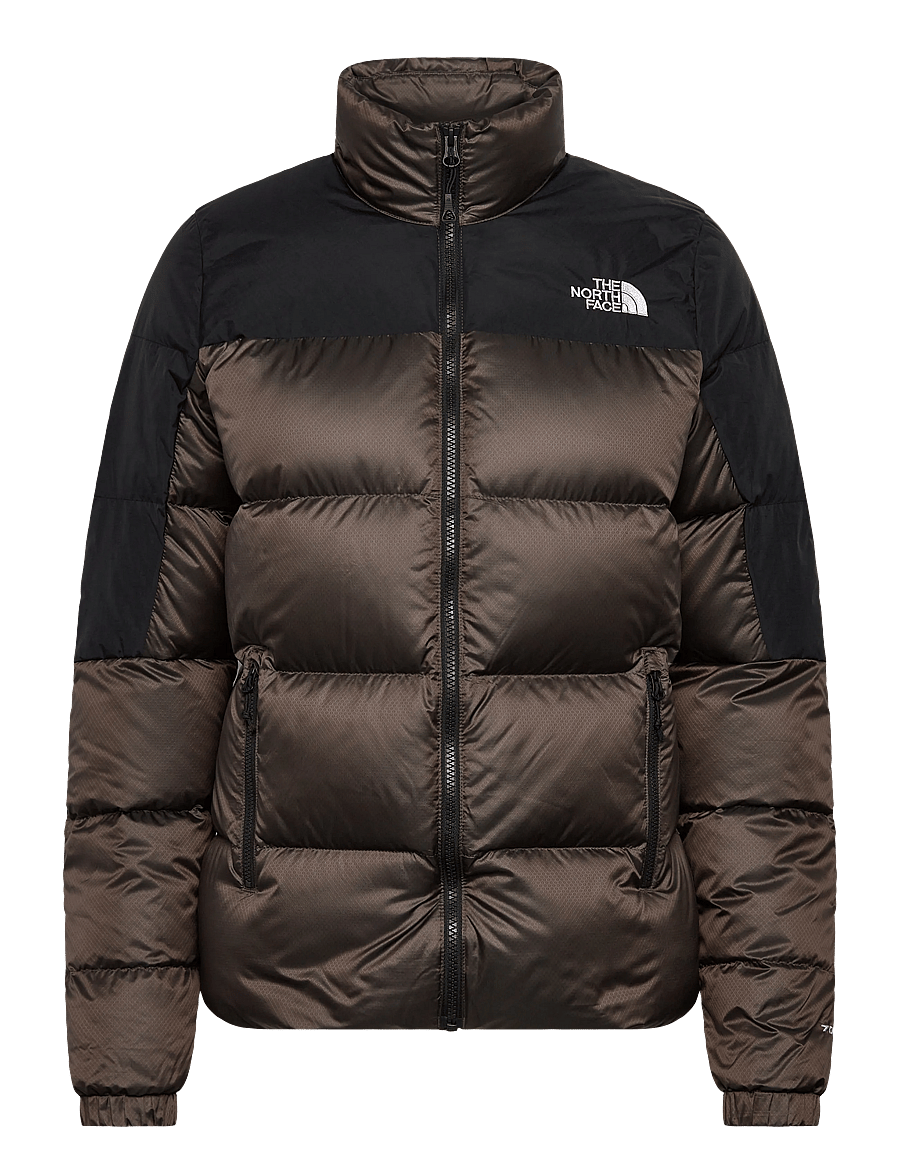 The North Face - W DIABLO DOWN 2.0 JACKET - talvejoped - smokey brown black heat - 1
