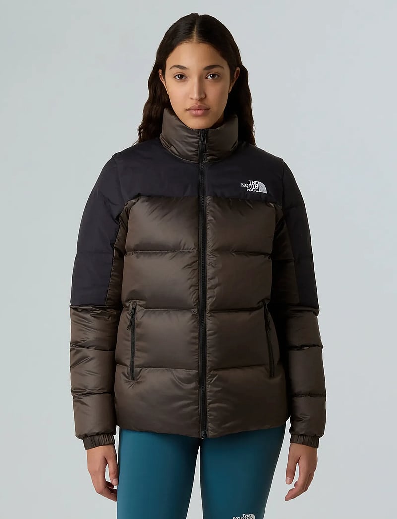 The North Face - W DIABLO DOWN 2.0 JACKET - vinterjackor - smokey brown black heat - 0