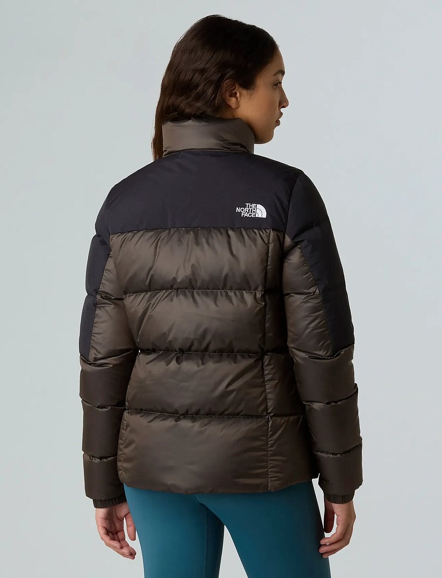 The North Face - W DIABLO DOWN 2.0 JACKET - talvejoped - smokey brown black heat - 4