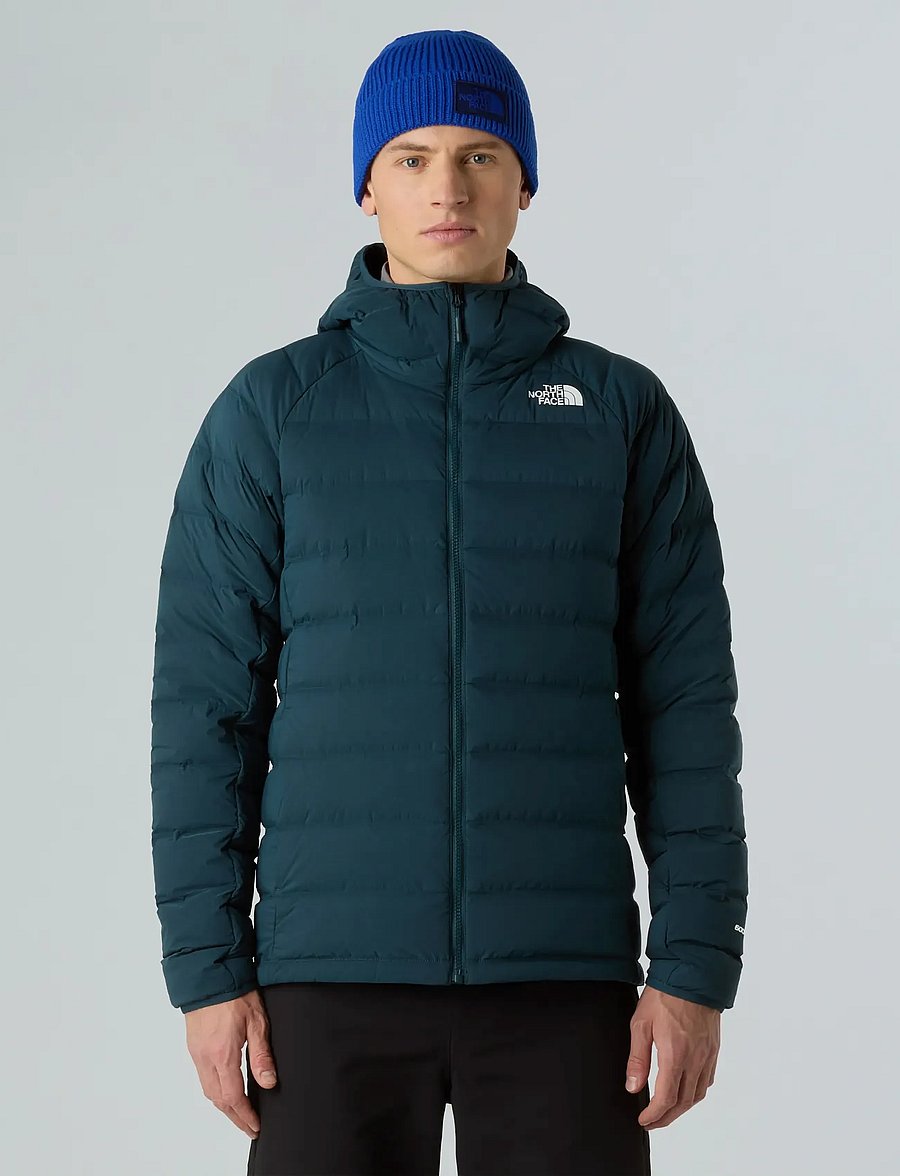 The North Face - M ABSEIL STRETCH DOWN HOODIE - down jackets - deep cypress - 0