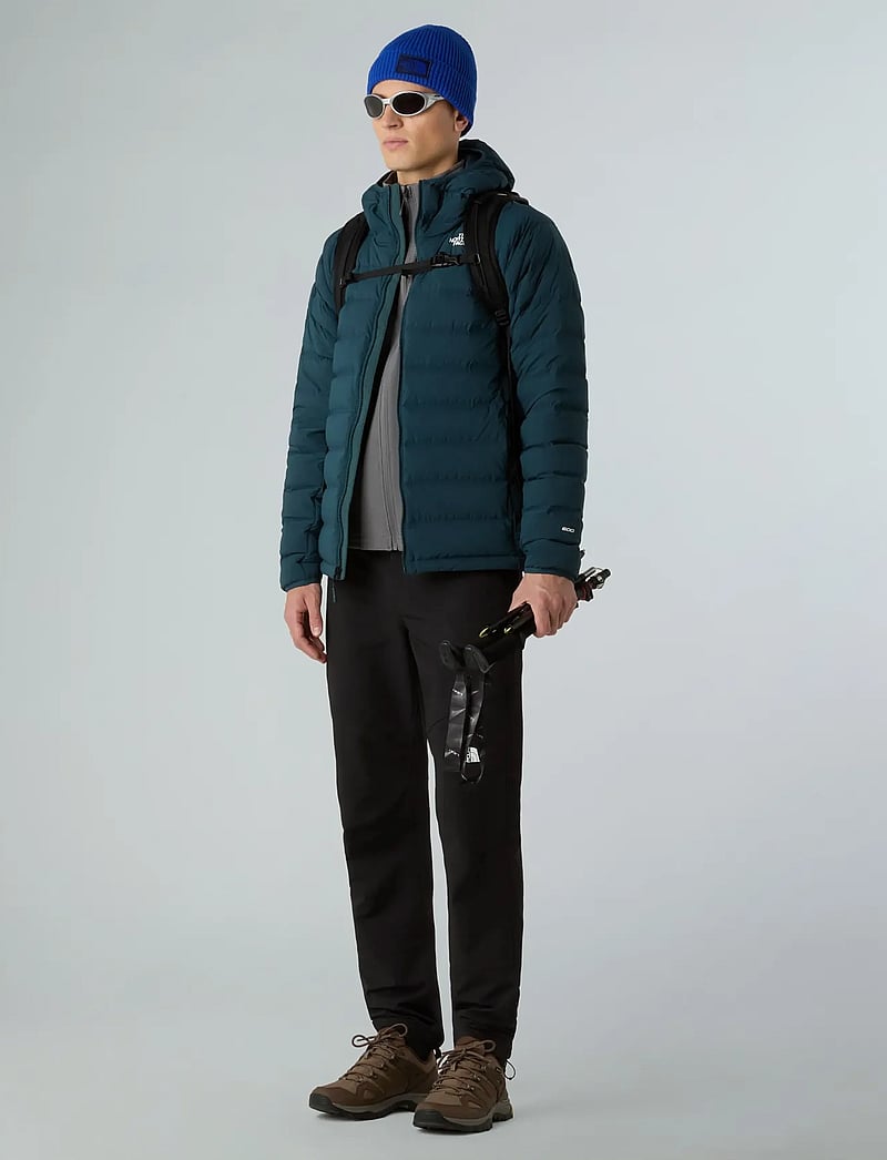 The North Face - M ABSEIL STRETCH DOWN HOODIE - vinterjackor - deep cypress - 3