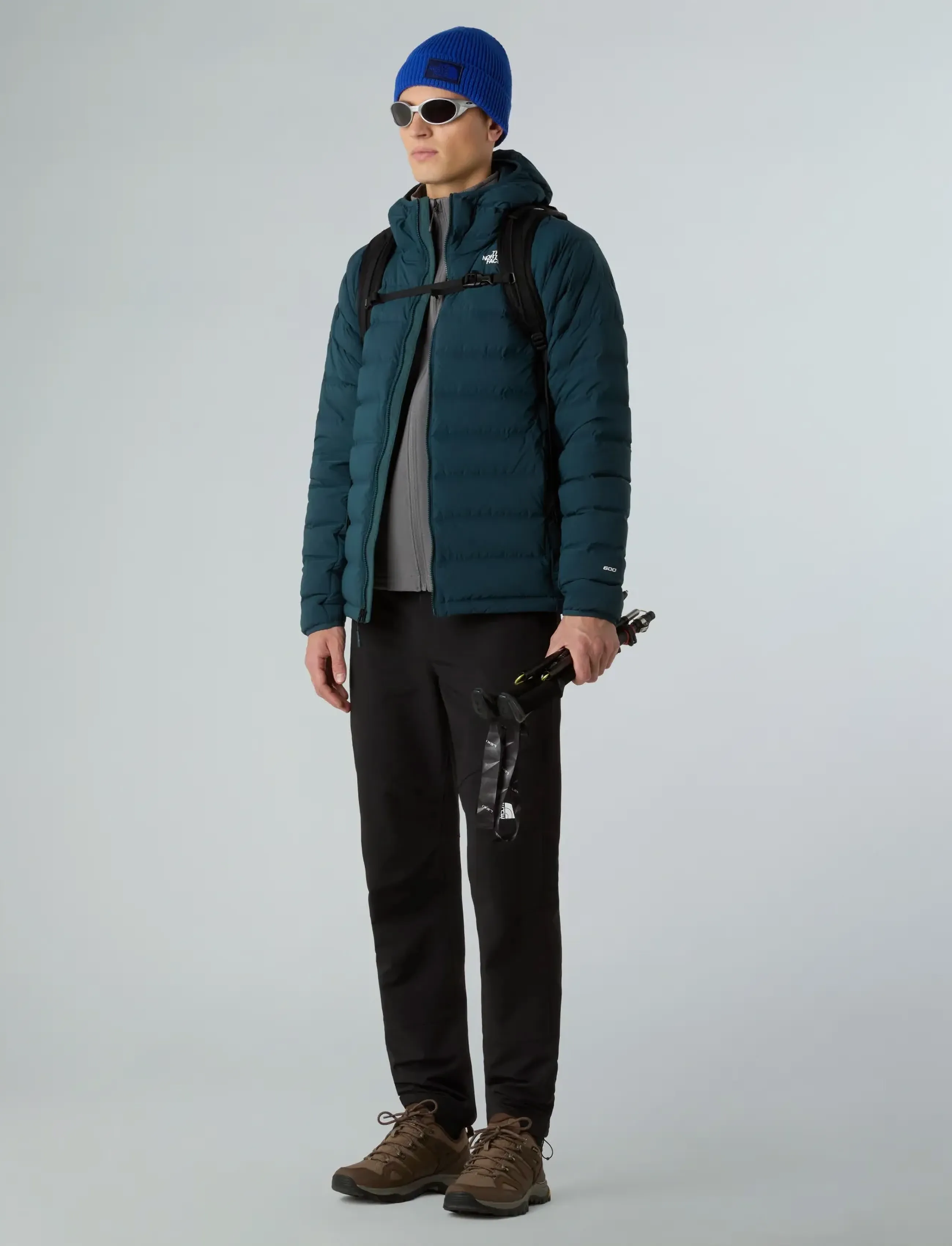 The North Face - M ABSEIL STRETCH DOWN HOODIE - down jackets - deep cypress - 3