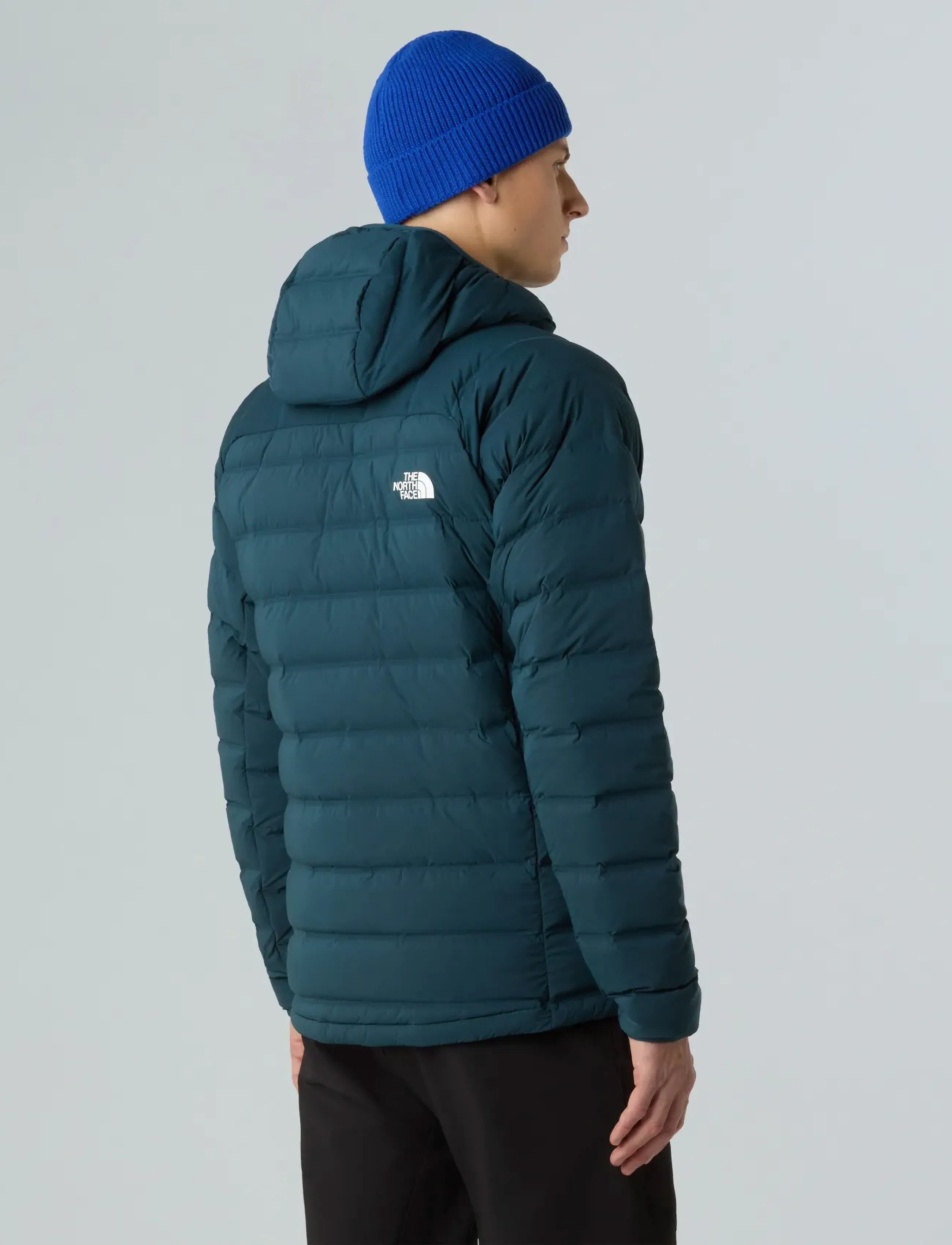 The North Face - M ABSEIL STRETCH DOWN HOODIE - down jackets - deep cypress - 4