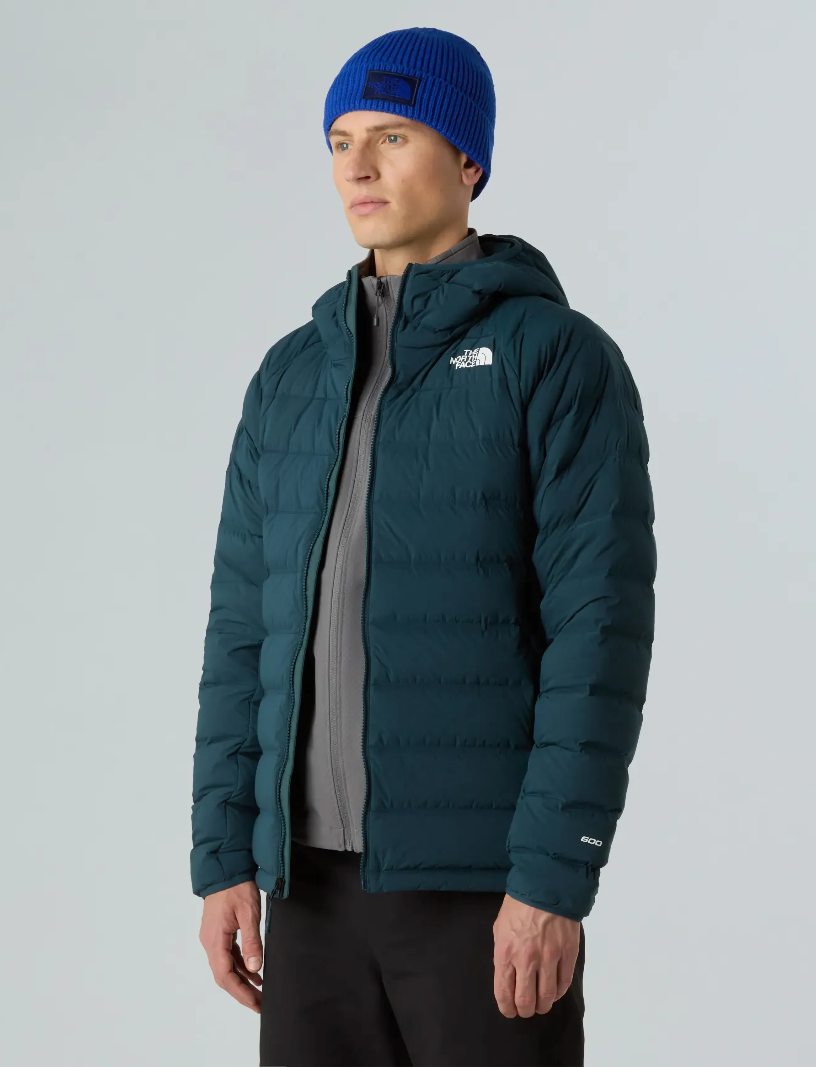 The North Face - M ABSEIL STRETCH DOWN HOODIE - down jackets - deep cypress - 5