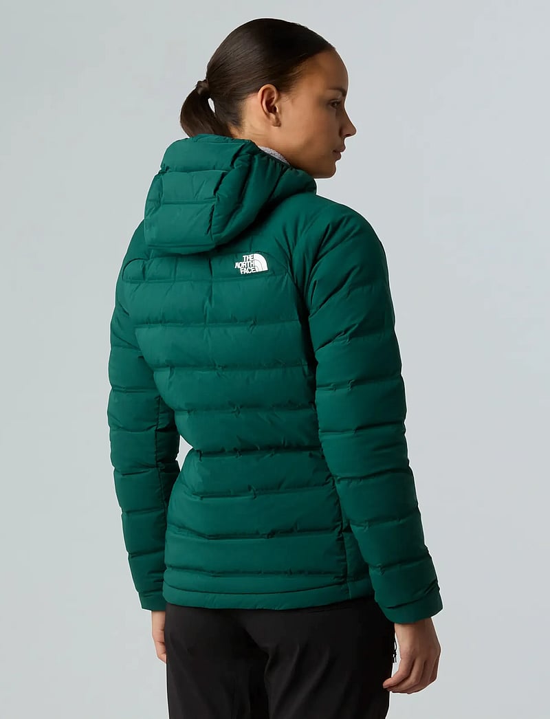 The North Face - W ABSEIL STRETCH DOWN HOODIE - dunjakker - hunter green - 4