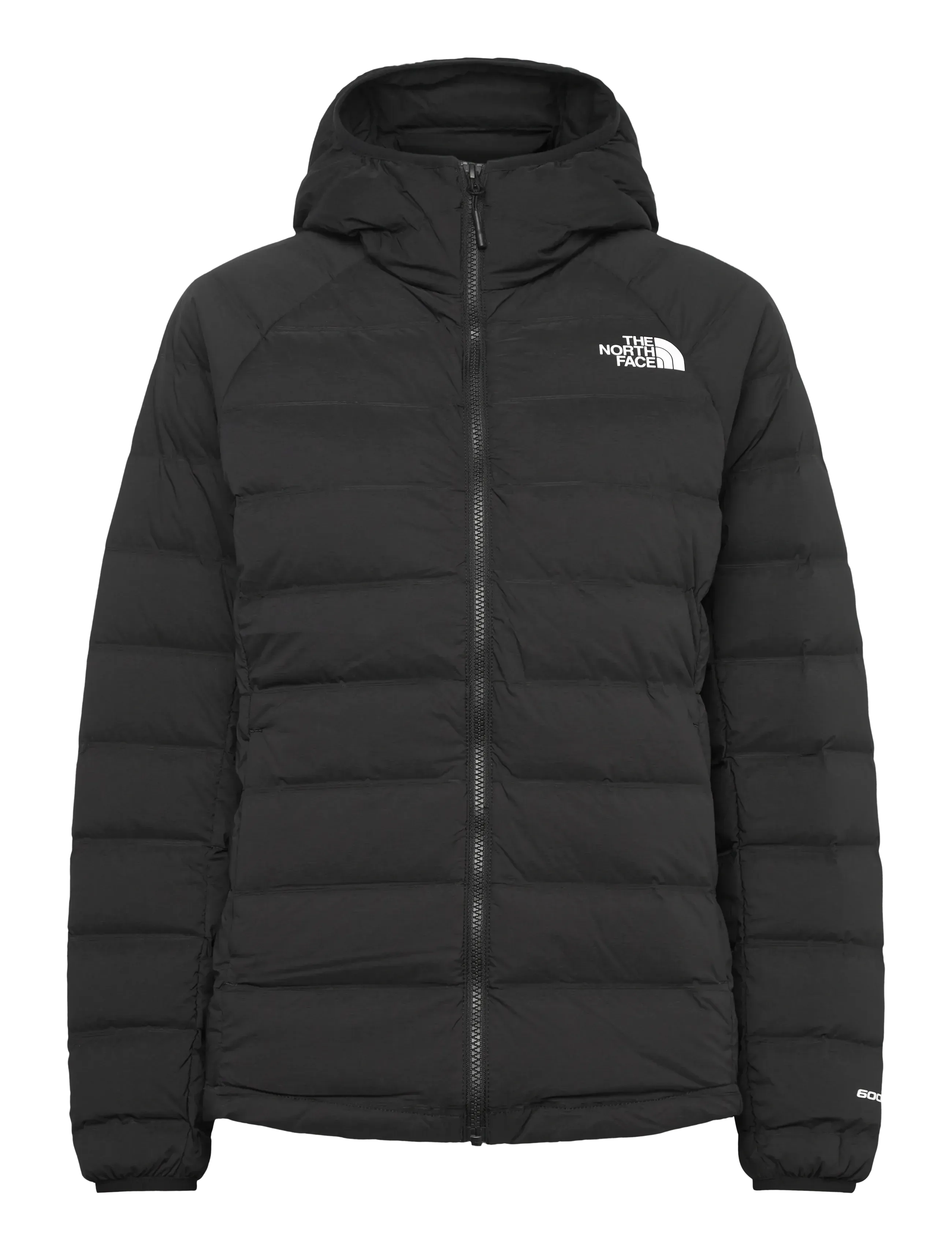 W ABSEIL STRETCH DOWN HOODIE - TNF BLACK
