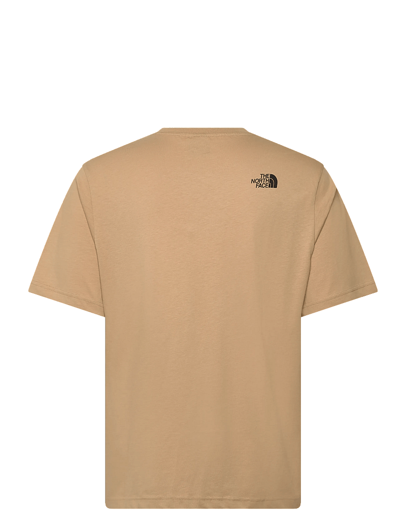 The North Face - M MOUNTAIN LOGO RELAXED S/S POCKET TEE - tops & t-shirts - khaki stone - 2