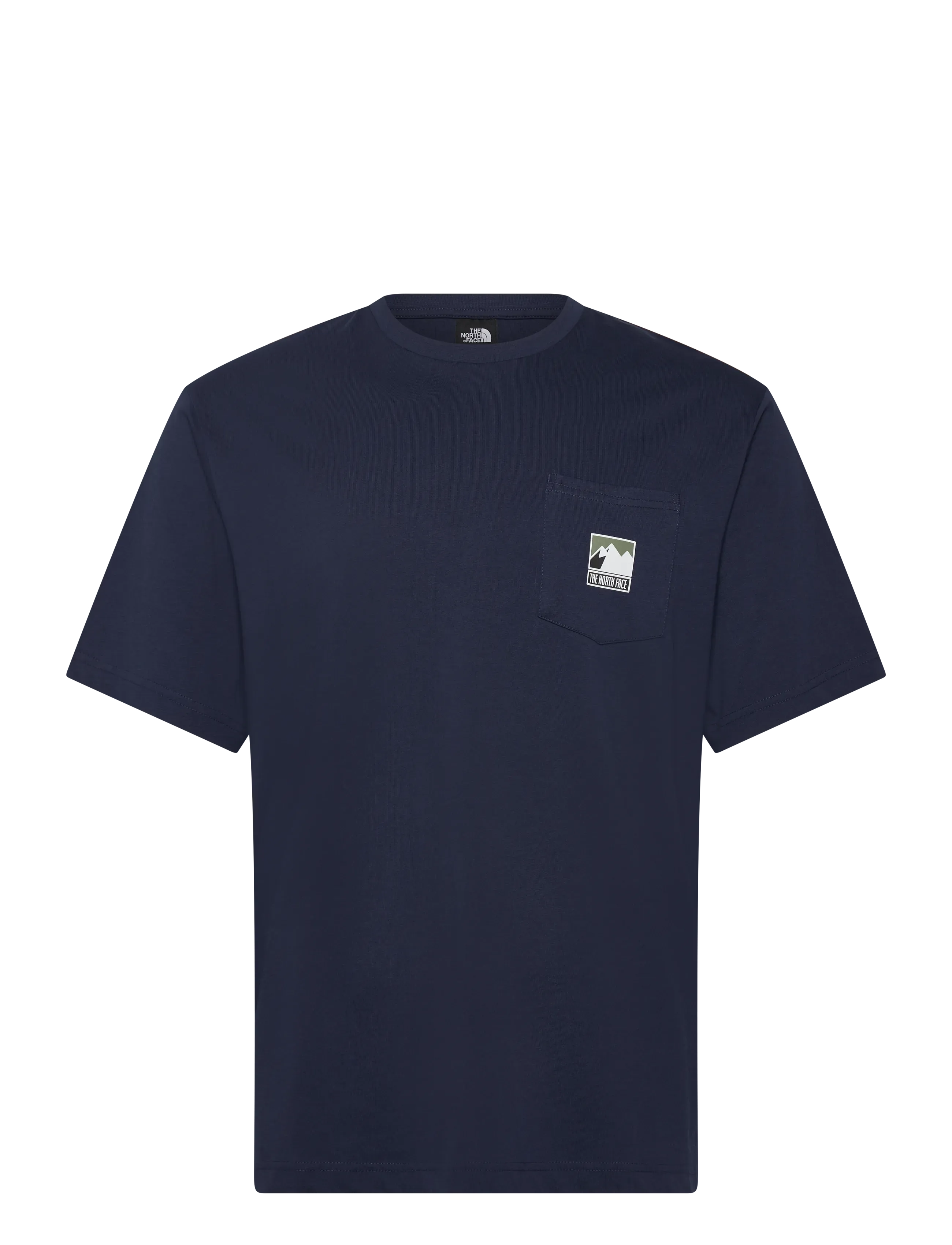 The North Face M MOUNTAIN LOGO RELAXED S/S POCKET TEE - The North Face - SUMMIT NAVY / navy