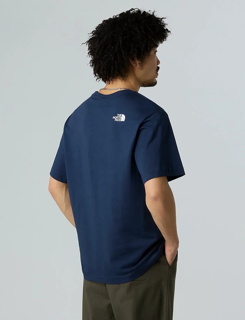 The North Face - M MOUNTAIN LOGO RELAXED S/S POCKET TEE - t-shirts - summit navy - 3