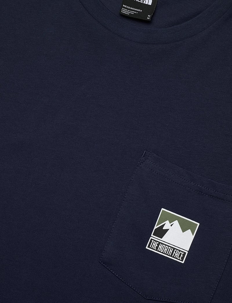 The North Face - M MOUNTAIN LOGO RELAXED S/S POCKET TEE - t-shirts - summit navy - 4