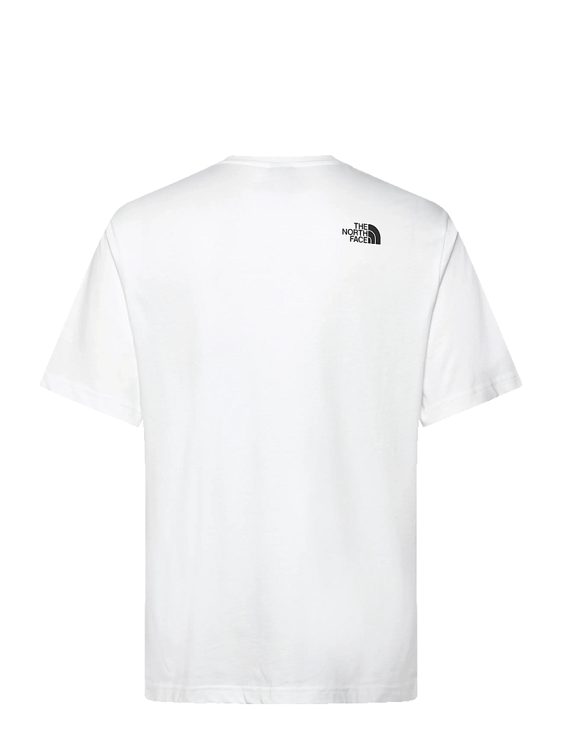 The North Face - M MOUNTAIN LOGO RELAXED S/S POCKET TEE - t-shirts - tnf white - 2