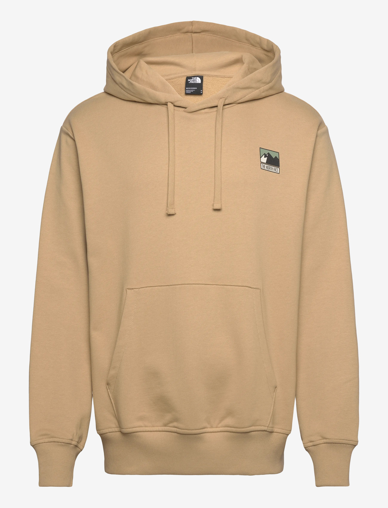 The North Face - M MOUNTAIN LOGO RELAXED HOODED SWEATSHIR - huvtröjor - khaki stone - 1