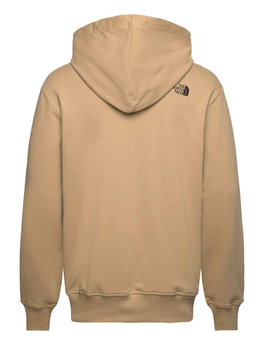 The North Face - M MOUNTAIN LOGO RELAXED HOODED SWEATSHIR - sweatshirts - khaki stone - 2