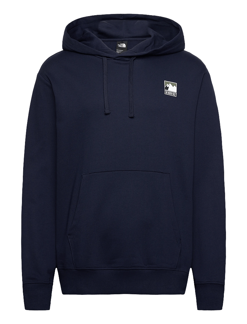 The North Face - M MOUNTAIN LOGO RELAXED HOODED SWEATSHIR - overdele - summit navy - 1