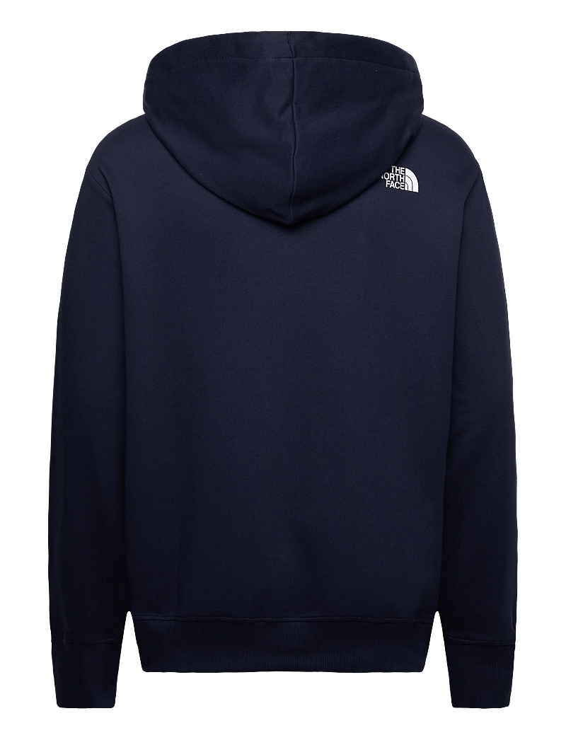 The North Face - M MOUNTAIN LOGO RELAXED HOODED SWEATSHIR - overdele - summit navy - 2