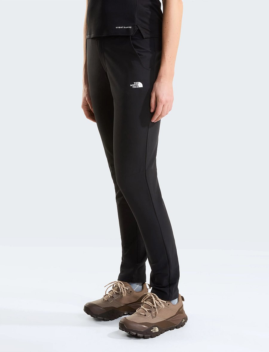 The North Face - W QUEST SOFTSHELL PANTS - outdoorhosen - tnf black - 0
