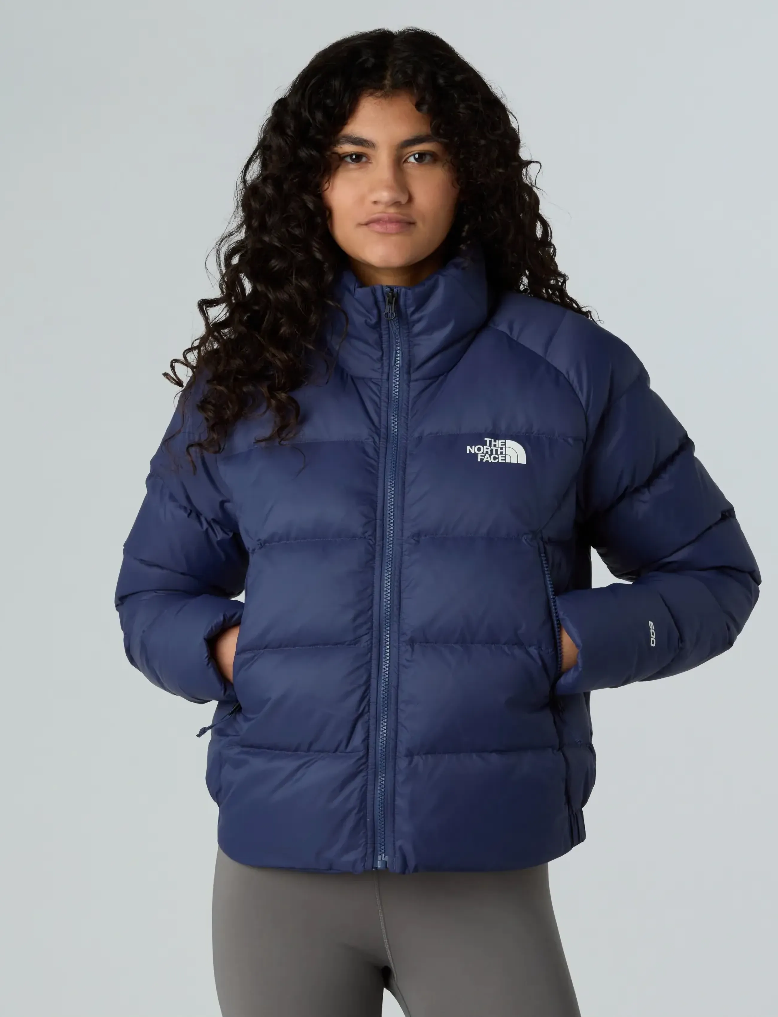 The North Face - W HYALITE DOWN JKT - vinterjakker - lunar blue - 3