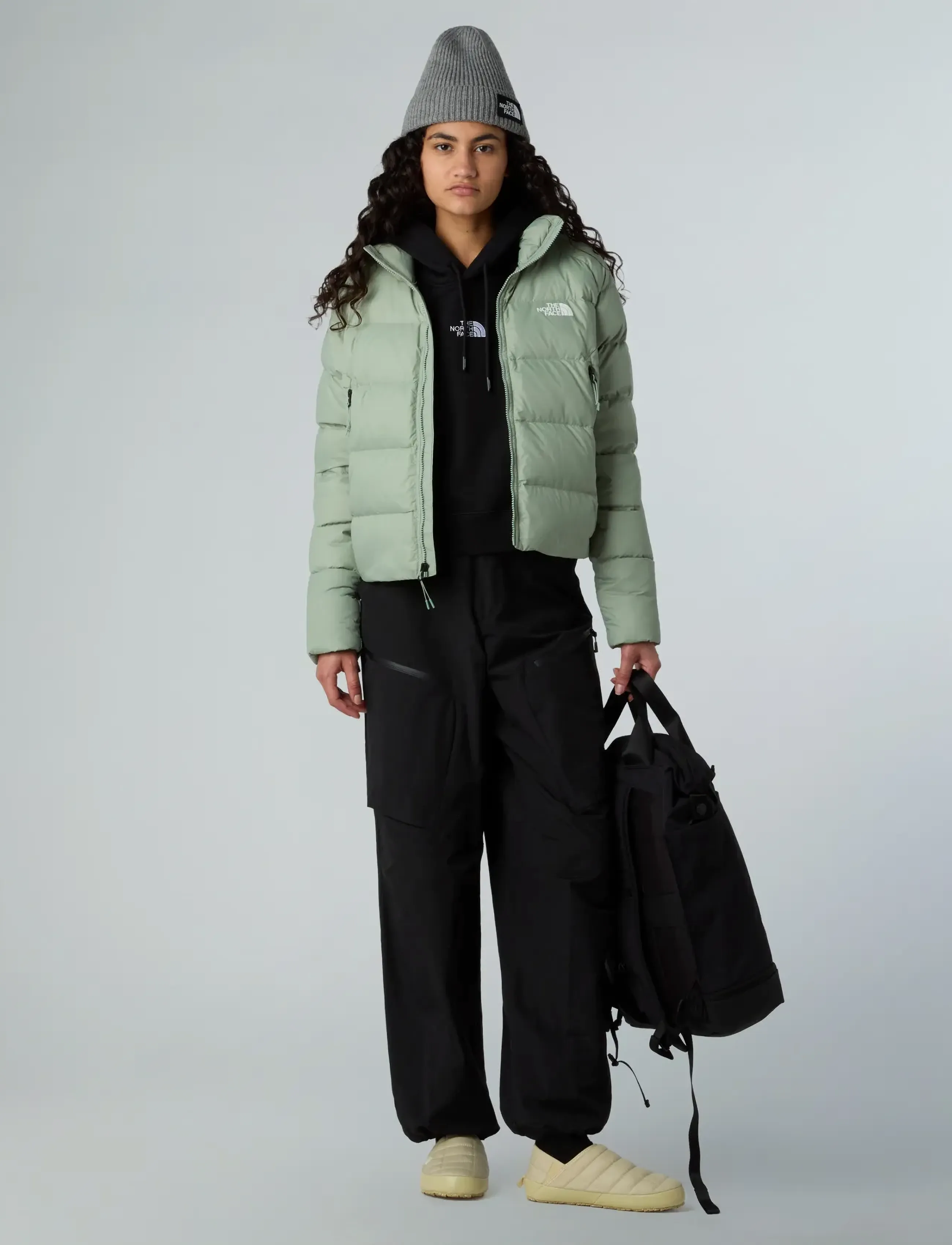 The North Face - W HYALITE DOWN JKT - winterjacken - slate moss - 3