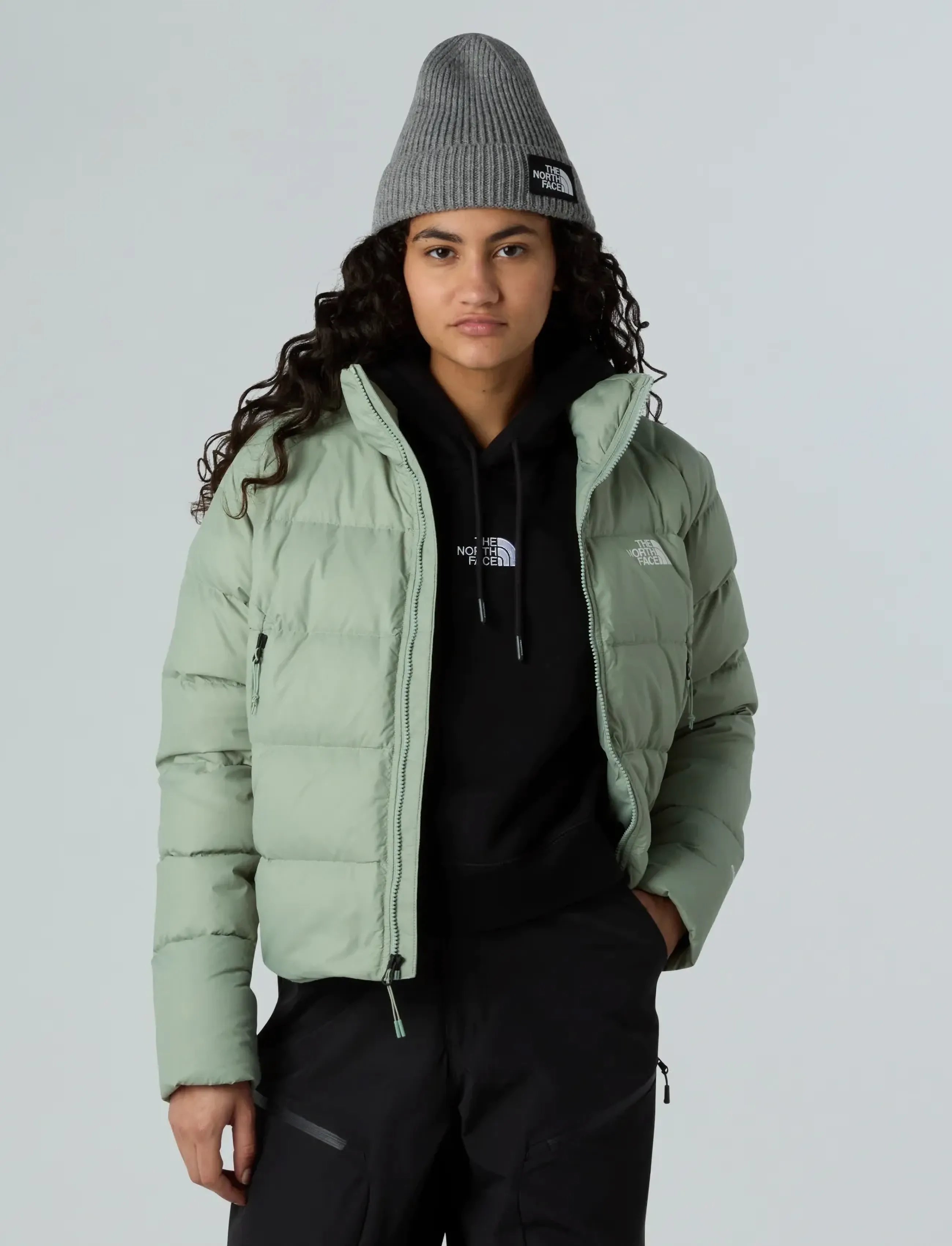 The North Face - W HYALITE DOWN JKT - winterjacken - slate moss - 5