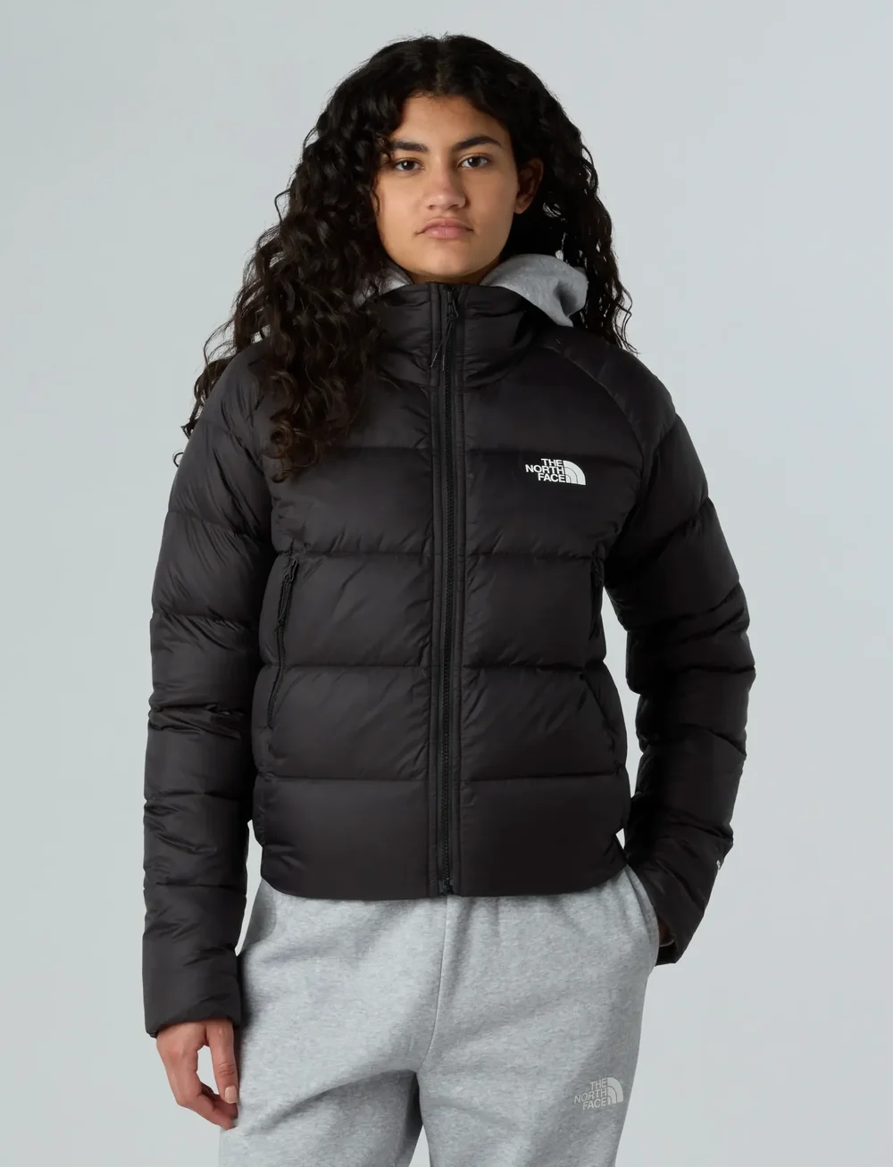 The North Face - W HYALITE DOWN JKT - daunenjacken - tnf black - 0
