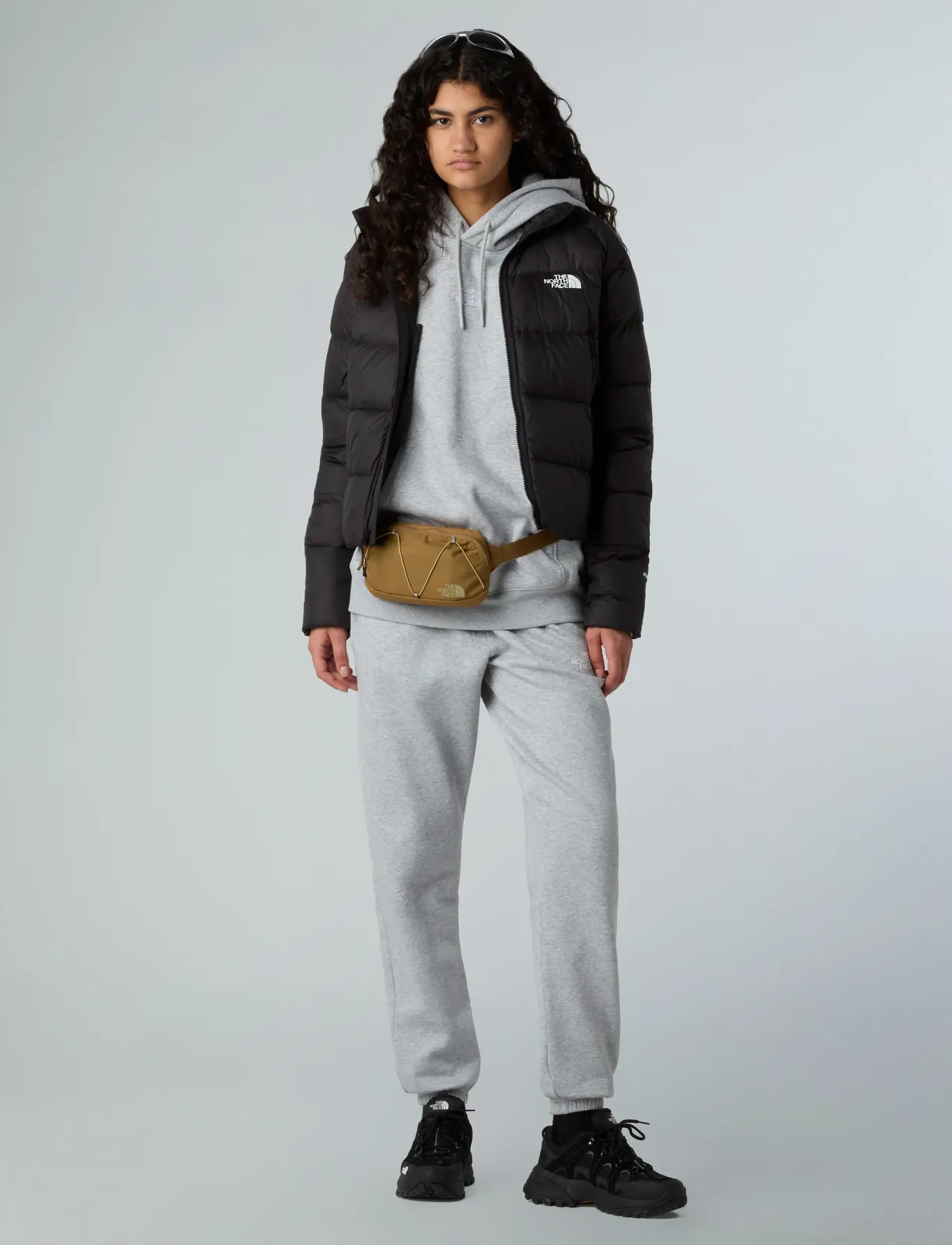 The North Face - W HYALITE DOWN JKT - kurtki zimowe - tnf black - 4