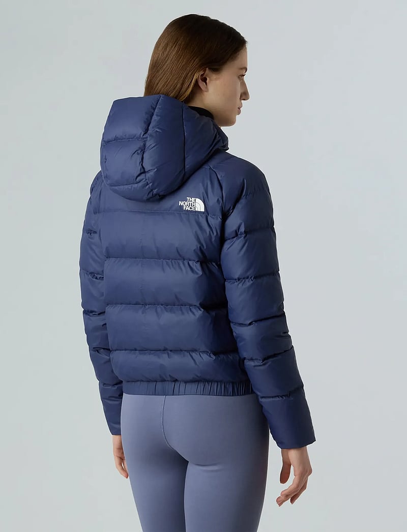 The North Face - W HYALITE DOWN HOODIE - vinterjackor - lunar blue - 4