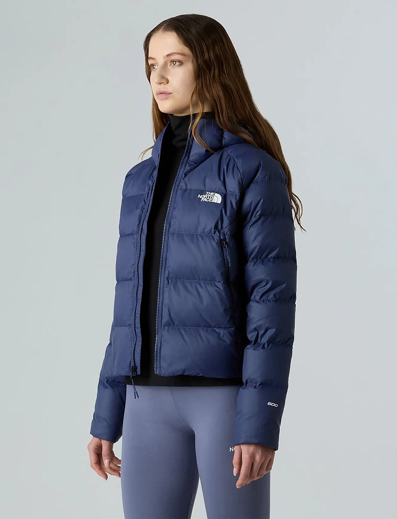 The North Face - W HYALITE DOWN HOODIE - vinterjackor - lunar blue - 5