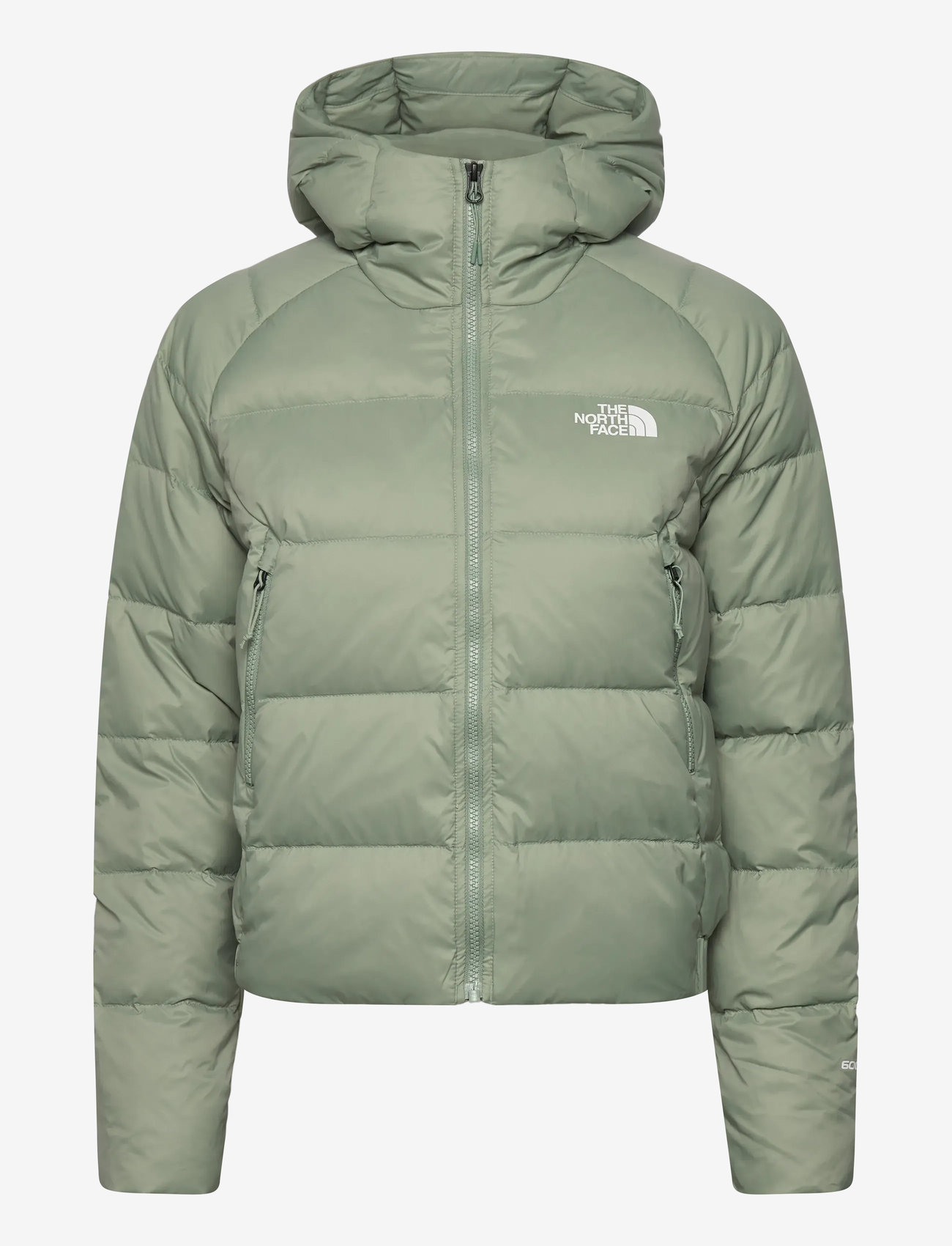 The North Face - W HYALITE DOWN HOODIE - dunjakker - slate moss - 1