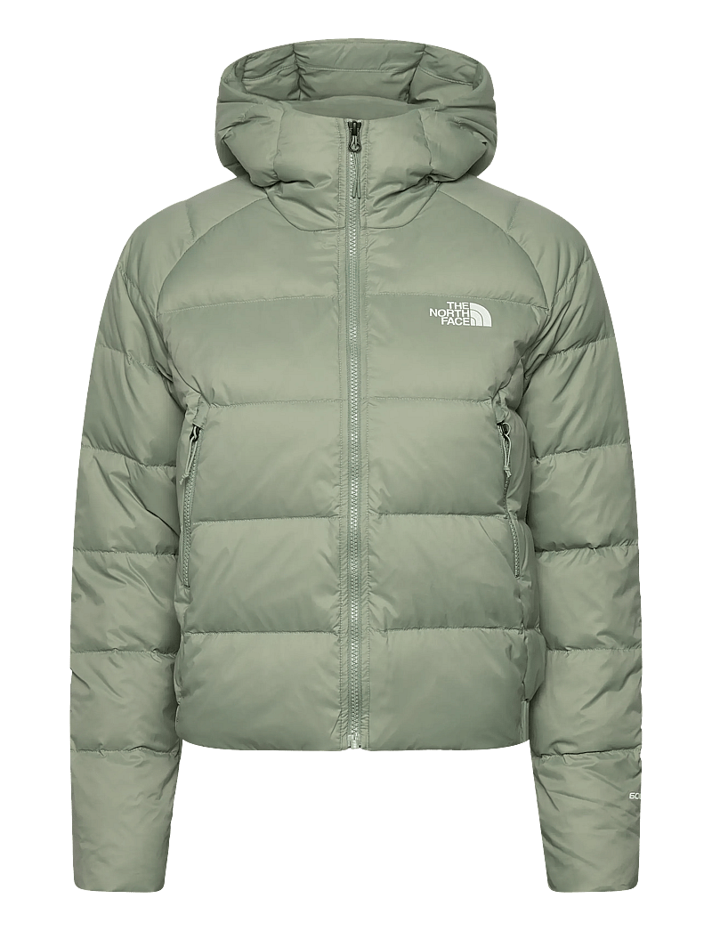 The North Face - W HYALITE DOWN HOODIE - dunjakker - slate moss - 1
