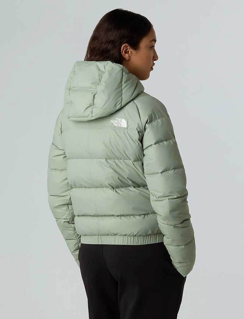The North Face - W HYALITE DOWN HOODIE - dunjakker - slate moss - 4